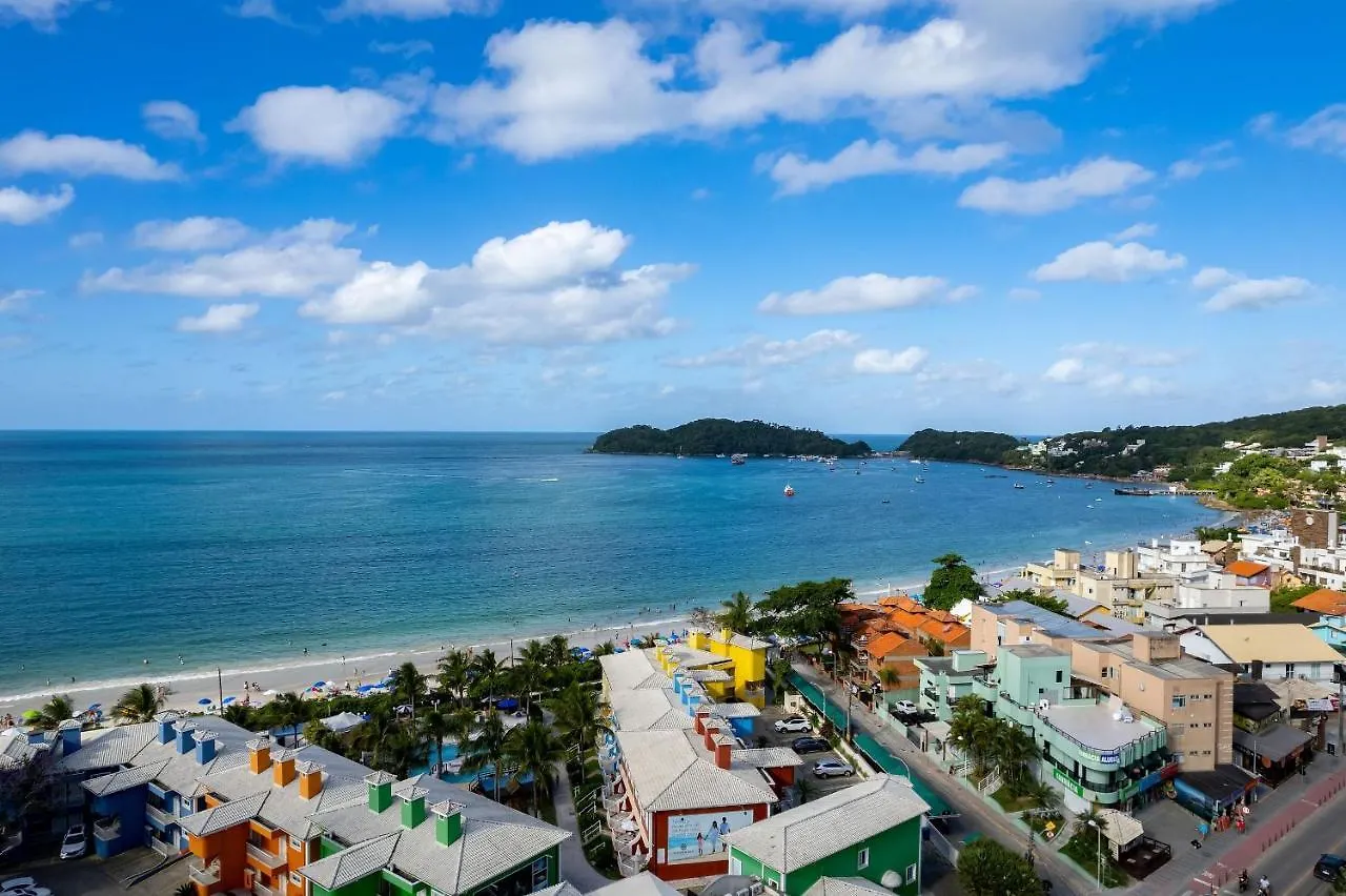 AION suítes 305 - Compacto e luxuoso loft duplex - Rooftop com piscina e academia - À poucos passos da praia Bombinhas 0*,  Brésil